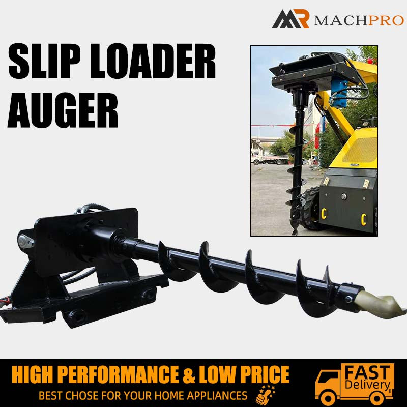 Mini Skid Steer hydraulic Auger Attachment Post Hole Drilling Tool Us inventory