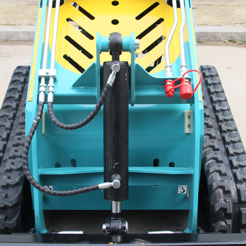 13.5HP Hydraulic Mini Skid Steer Loader Compact Guided Drive Track Gasoline