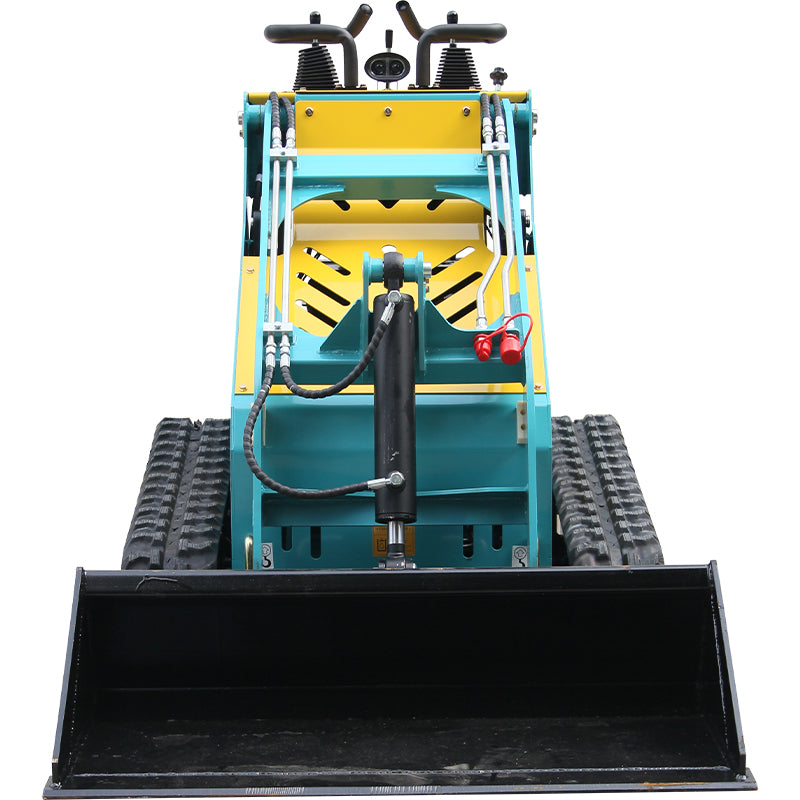 13.5HP Hydraulic Mini Skid Steer Loader Compact Guided Drive Track Gasoline
