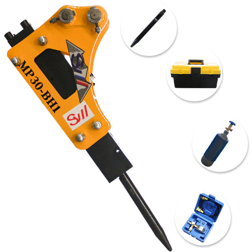Free Shipping For 0.8-1 T Mini Excavator Attachment Break Hammer
