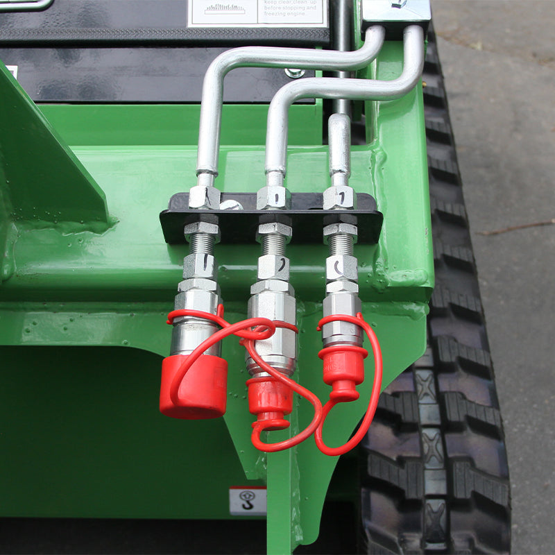 Stand-on Crawler Mini Skid Steer Loader with 13.5HP Engine Gas Bucket In USA