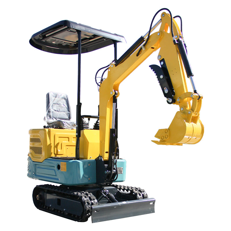 13.5HP 2000Lbs Crawler Mini Hydraulic Excavator Thumb Clamp Garden In CAN Stock