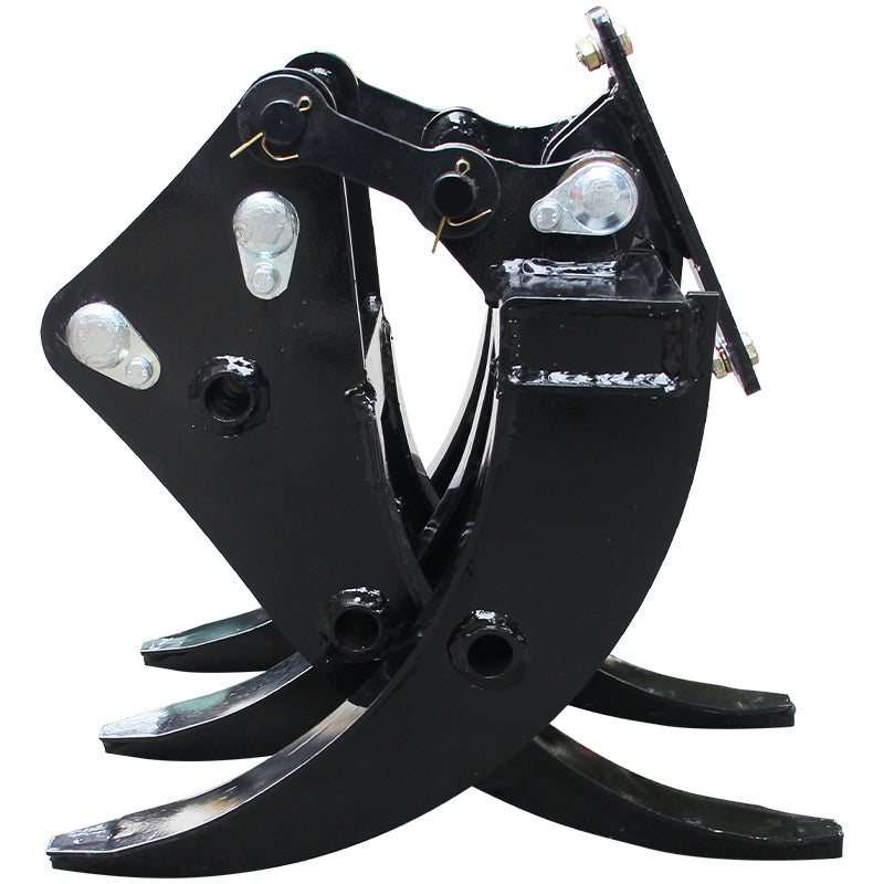 NEW Mini Excavator Attachment Grapple Wide Opening Grabber for Small Diggers
