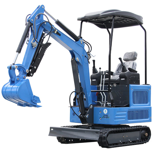 A Mini Excavator 1.8Ton w/Kubota Diesel Engine Hydraulics Digger USA Stock New