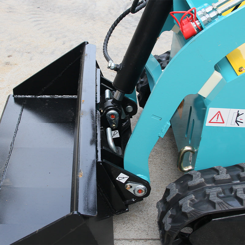 13.5HP Hydraulic Mini Skid Steer Loader Compact Guided Drive Track Gasoline