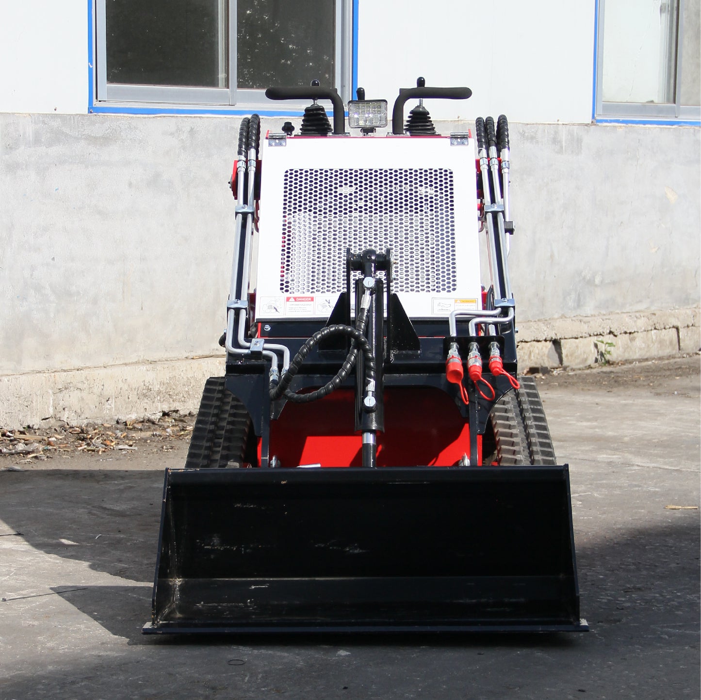 2025 13.5HP Mini Skid Steer Loader B&S Gasoline Stand-on Gas Electric Start