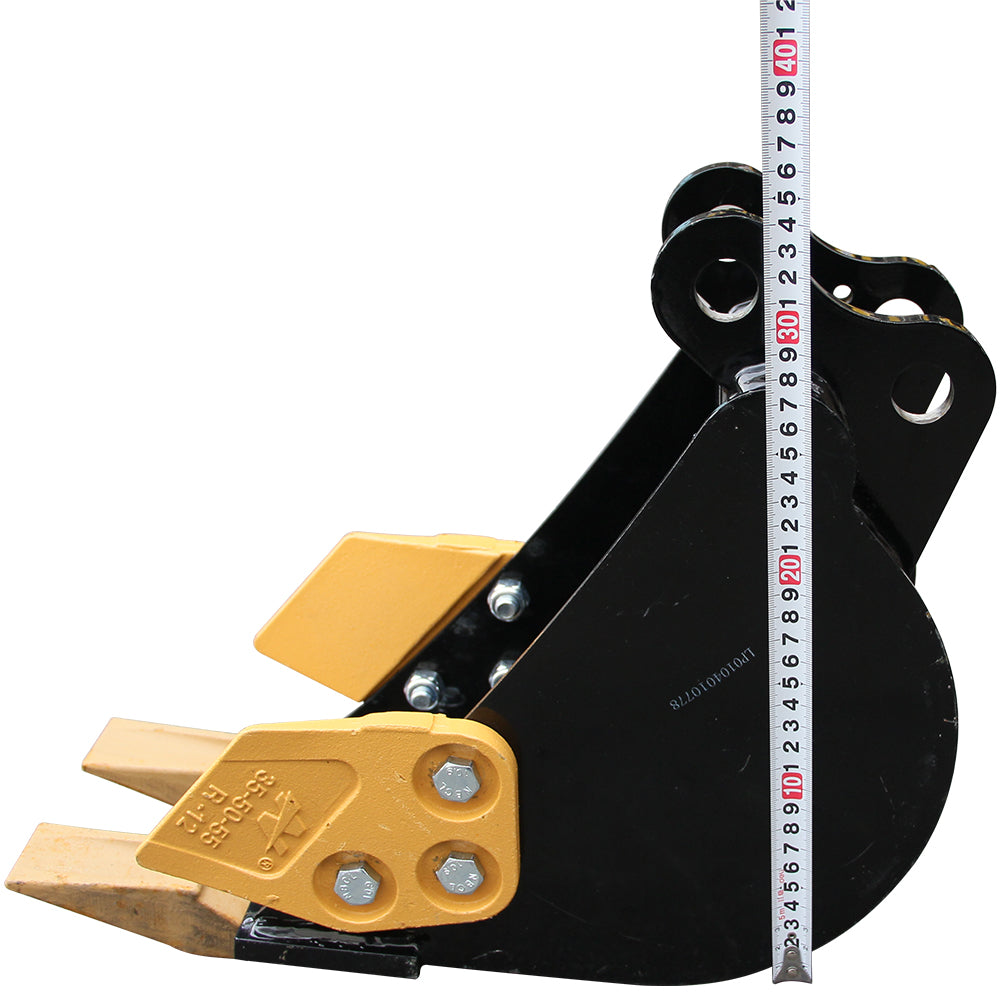 200mm Narrow Trenching Tooth Bucket Attachment For 0.8-1.5Ton Mini Excavators