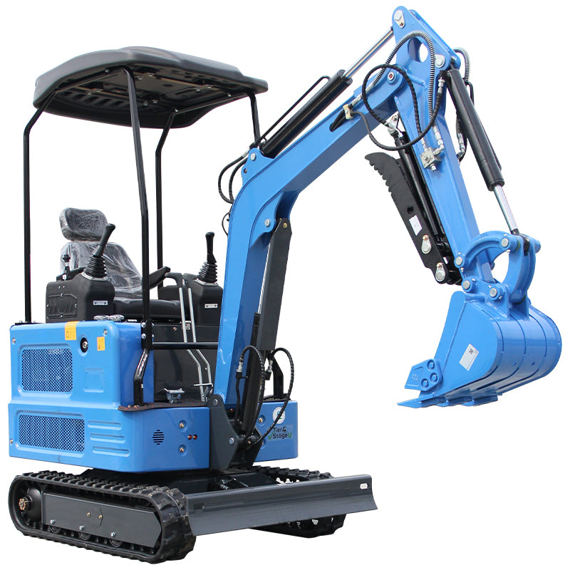 A Mini Excavator 1.8Ton w/Kubota Diesel Engine Hydraulics Digger USA Stock New