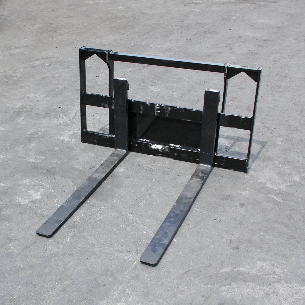 Mini Skid Steer Equuipment 500lbs 35.5" Pallet Fork Tool Industrial Handling