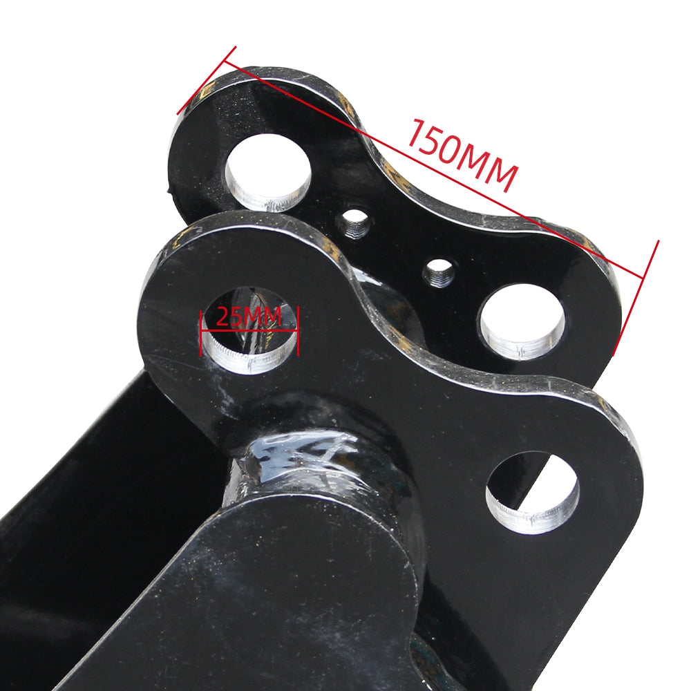 200mm Narrow Trenching Tooth Bucket Attachment For 0.8-1.5Ton Mini Excavators