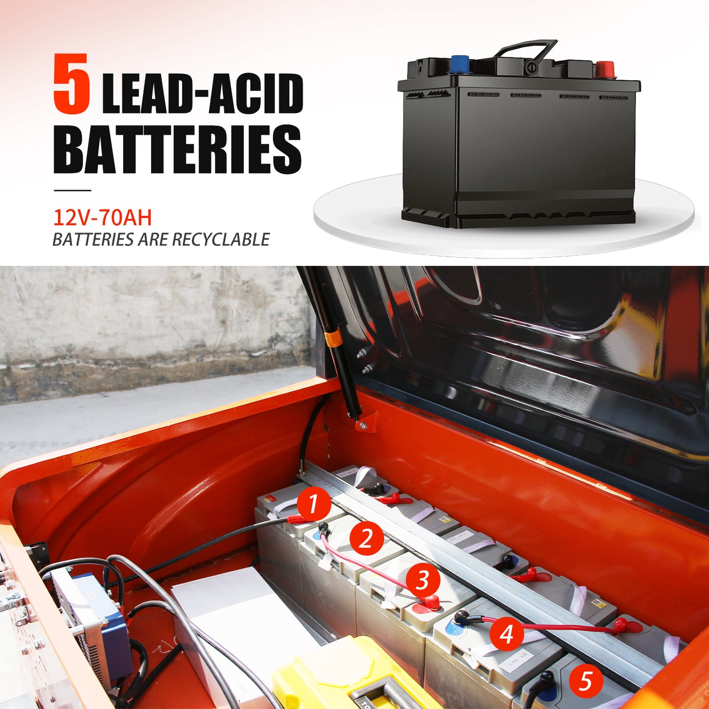 2000kg (4400lbs) Electric Forklift 3000mm Lift - 60V AC Motor Sit-Down Counterbalance Fork Lift Truck with Solid Tires & Side Shifter