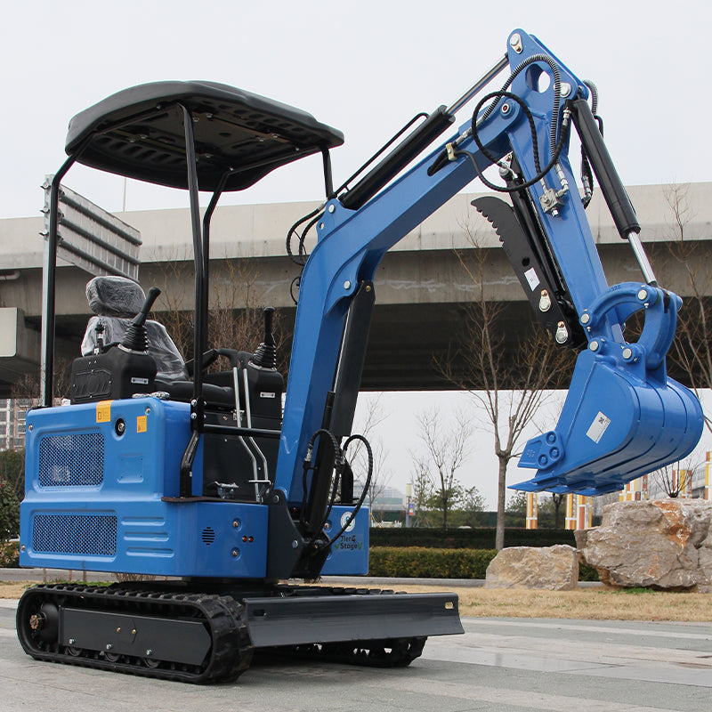 A Mini Excavator 1.8Ton w/Kubota Diesel Engine Hydraulics Digger USA Stock New