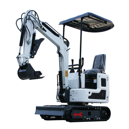 FREE SHIP Mini Excavator 1 Ton Digger 13.5hp Gas Tracked Crawler B&S EPA Engine