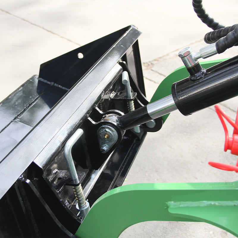Stand-on Crawler Mini Skid Steer Loader with 13.5HP Engine Gas Bucket In USA