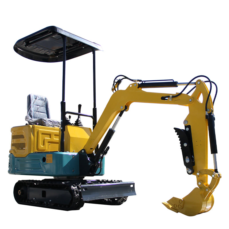 13.5HP 2000Lbs Crawler Mini Hydraulic Excavator Thumb Clamp Garden In CAN Stock