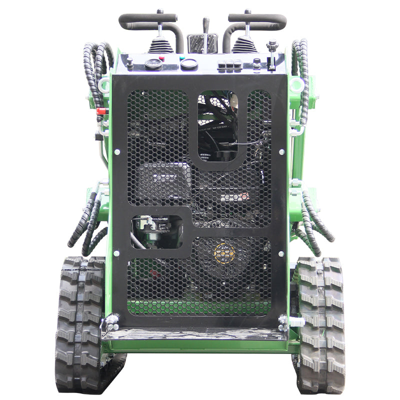 Stand-on Crawler Mini Skid Steer Loader with 13.5HP Engine Gas Bucket In USA