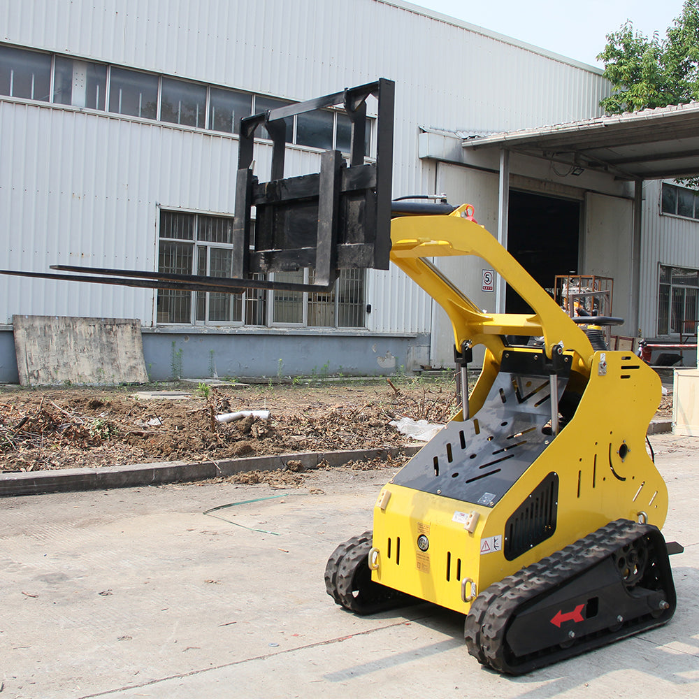 Mini Skid Steer Equuipment 500lbs 35.5" Pallet Fork Tool Industrial Handling