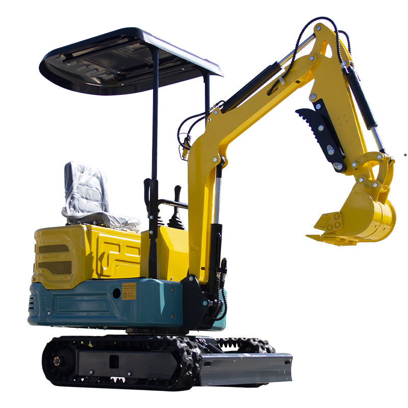 13.5HP 2000Lbs Crawler Mini Hydraulic Excavator Thumb Clamp Garden In CAN Stock