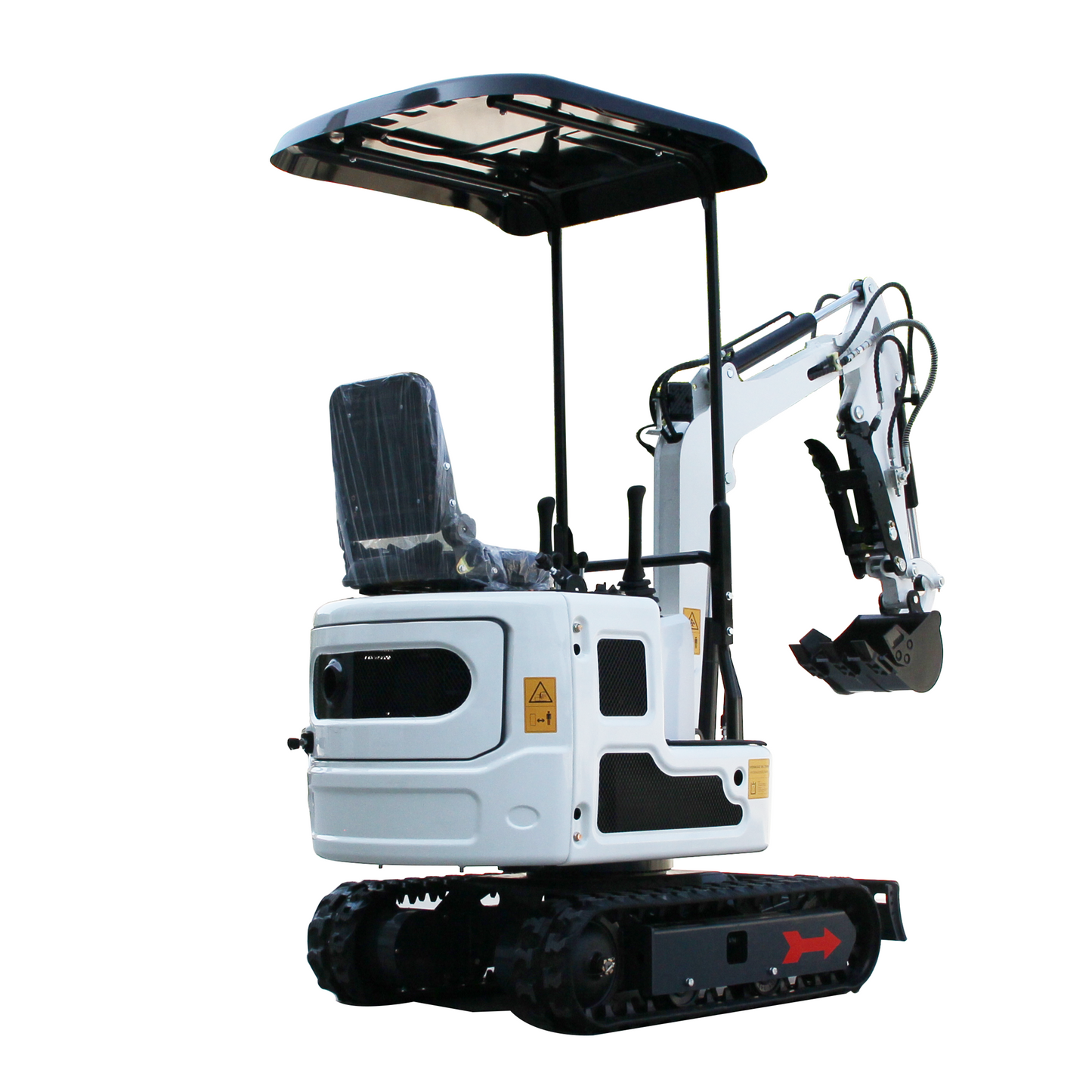 FREE SHIP Mini Excavator 1 Ton Digger 13.5hp Gas Tracked Crawler B&S EPA Engine