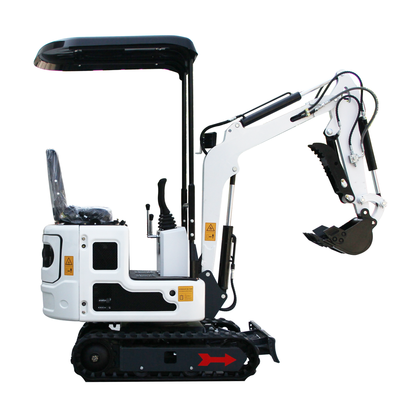 FREE SHIP Mini Excavator 1 Ton Digger 13.5hp Gas Tracked Crawler B&S EPA Engine